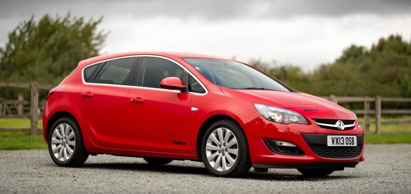 Tons of celebs drove the 'Top Gear' Vauxhall Astra, and now it's for sale