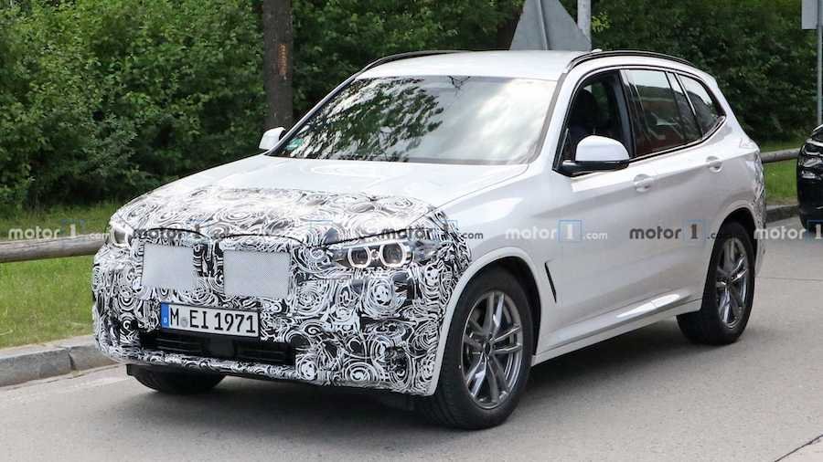 2022 BMW X3 Facelift Spied For The First Time