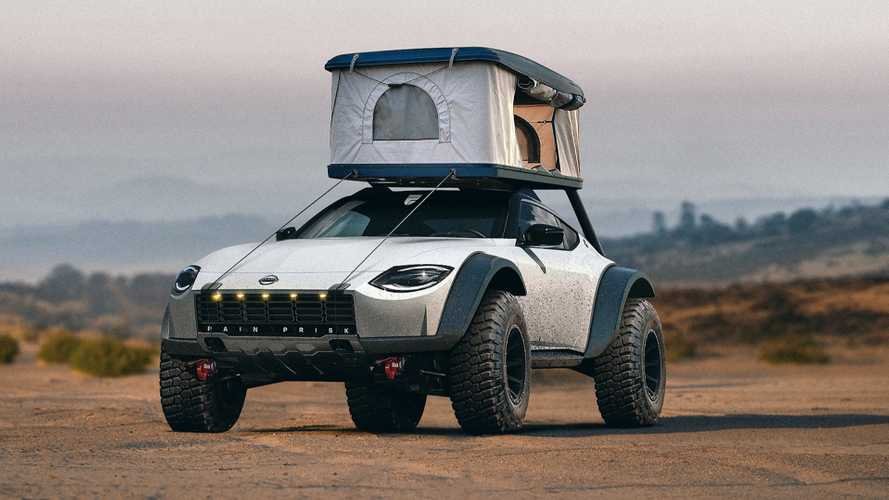 Fan Rendering Imagines A Dirty Nissan Z Proto For Safari Exploration