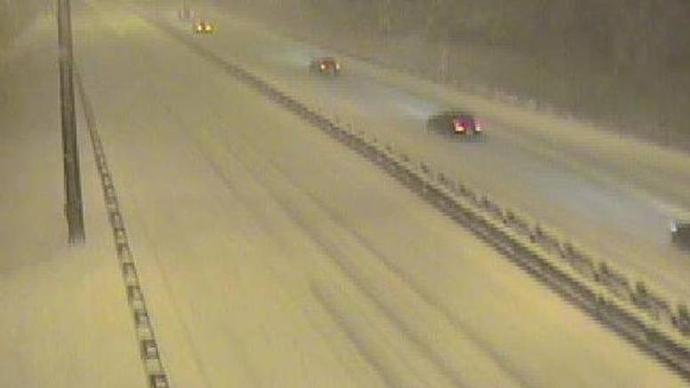 Ovo je autocesta u Hrvatskoj jučer: I danas će biti snijega