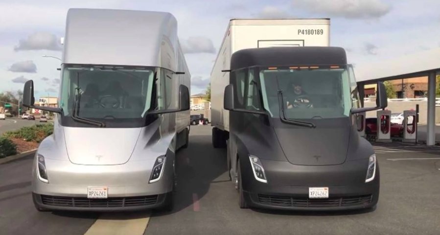 New Tesla Semi Production Prototype Spotted In California